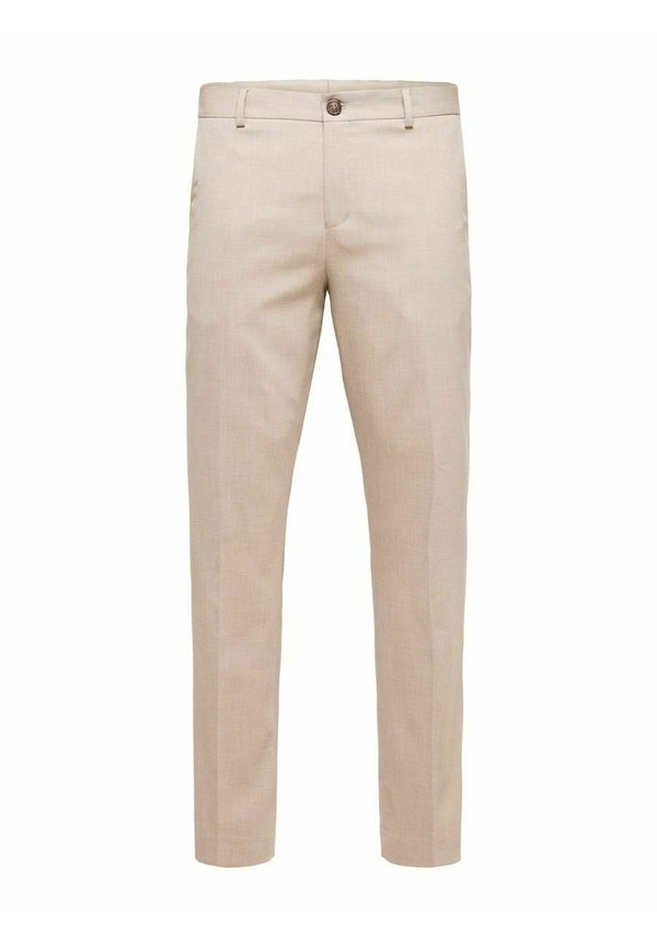 SLH-NEIL NOOS - Trousers - sand