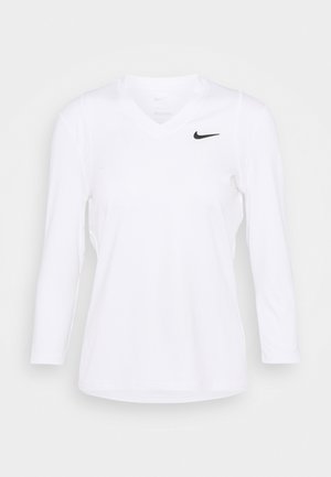 Maglietta a manica lunga - white/black