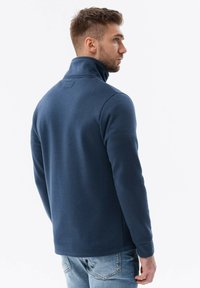 Ombre BUTTON-DOWN WITH  - Felpa con zip - navy