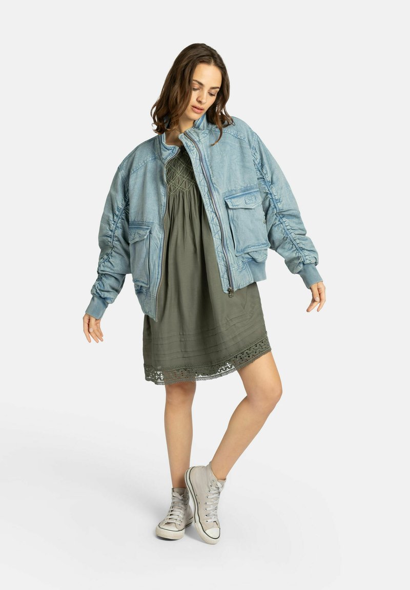 Free People Jurk donkergrijs
