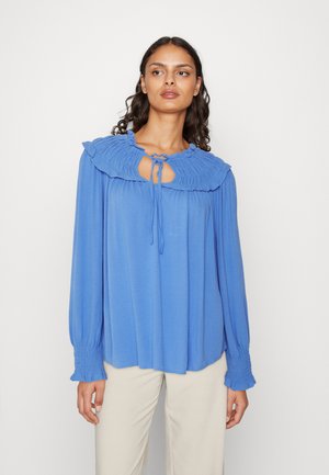 Marks & Spencer PLAIN BLOUSE - Blouse - blue