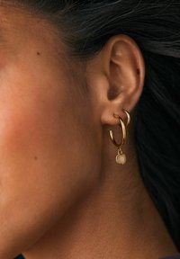 Next SEMI PRECIOUS HOOP - Ohrringe - gold tone