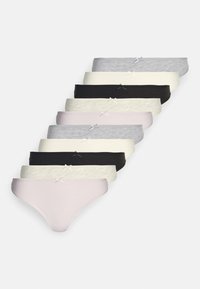 GEORGINA 10 PACK - Perizoma - black/grey/pink