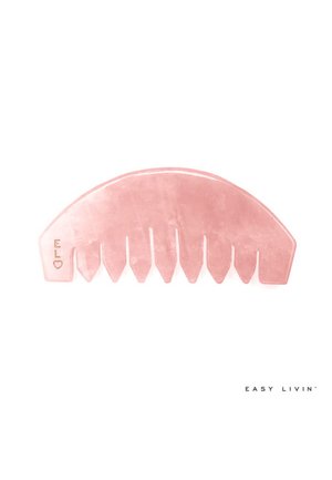 Easy Livin' PINK QUARTZ COMB - Skincare tool - -