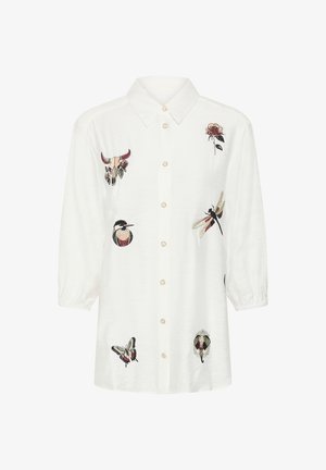 Cream, CRNORIS SHIRT - Hemdbluse - snow white