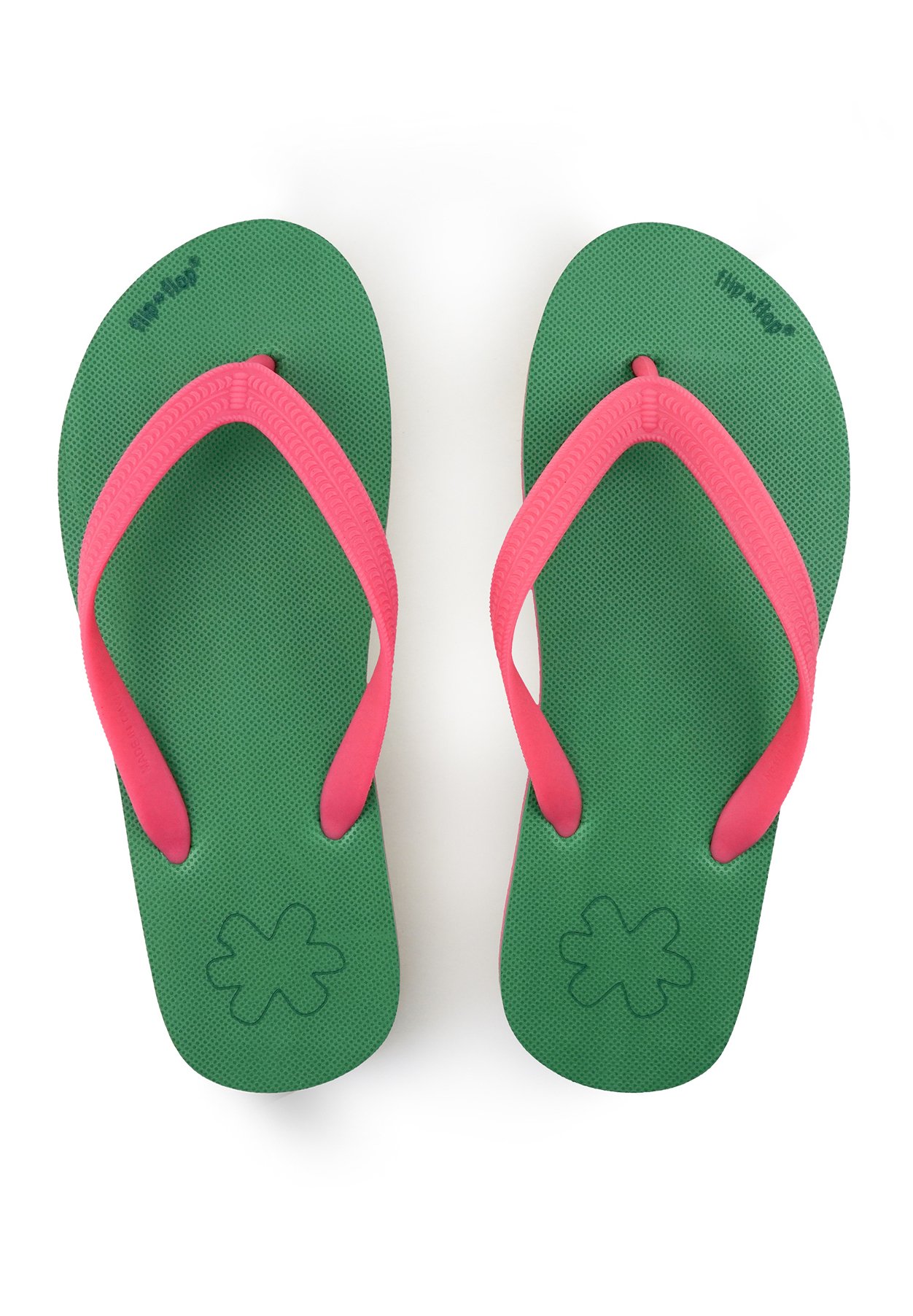 flip*flop ORIGINALS BLOCK - Pool shoes - smaragdgrün/pink/green - Zalando