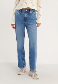 Even&Odd Traperice ravnih nogavica - blue denim