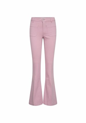 CHARLOTTE - Flared Jeans - dust rose