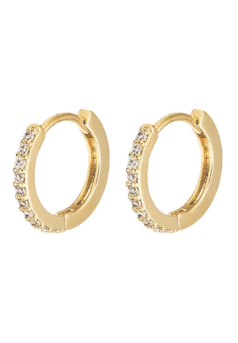 Orecchini Huggie Oro A Cerchio Spessi | Cerchi Geometrici In Argento 925 Placcato Oro | Gioielli Donna Eleganti