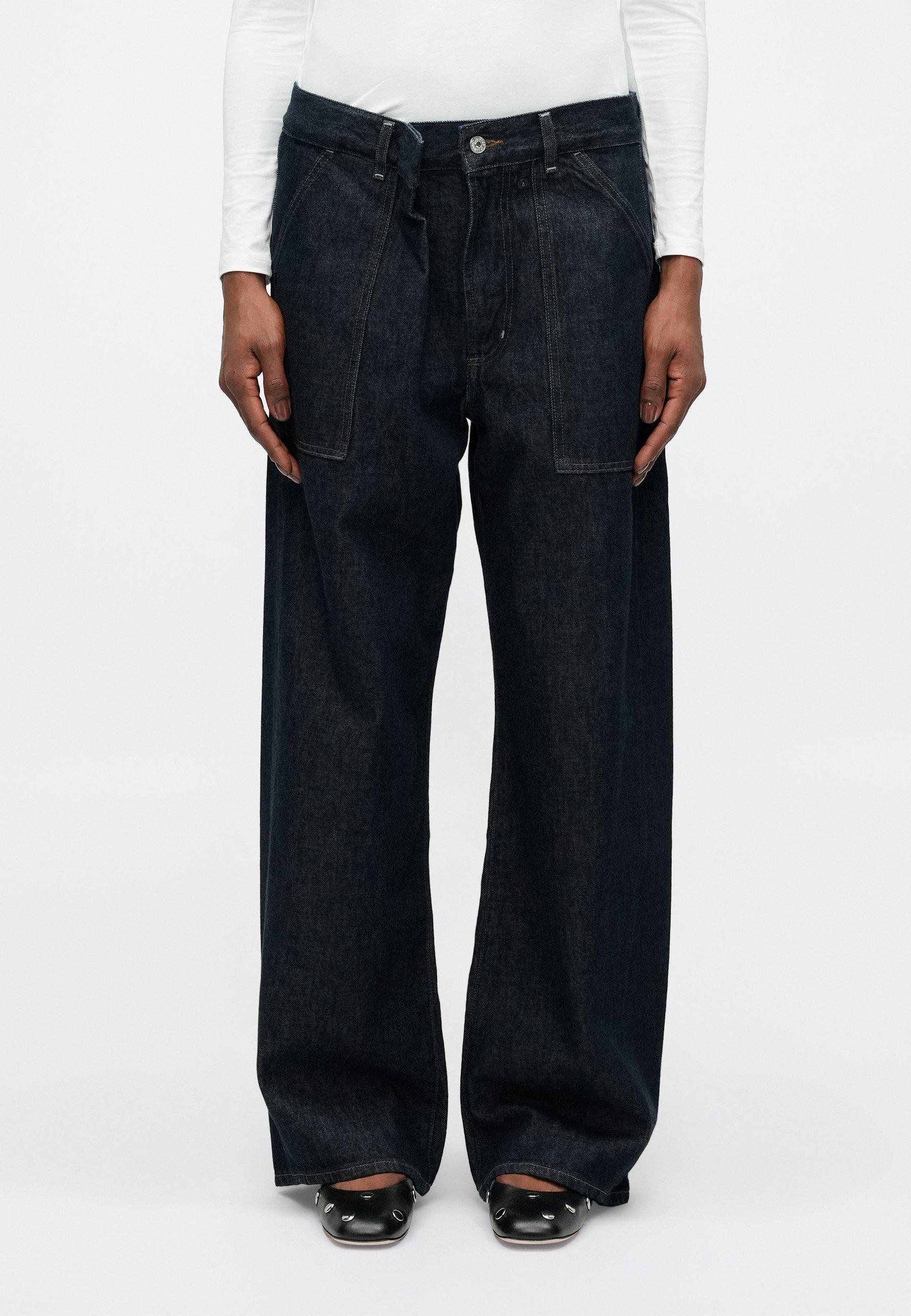 Jean Citizens Of Humanity Ingrid #002 - Denim Foncé, Taille Basse 29x32, Occasion Très Bon état