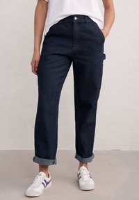 Seasalt Cornwall Vaqueros rectos - navy maritime