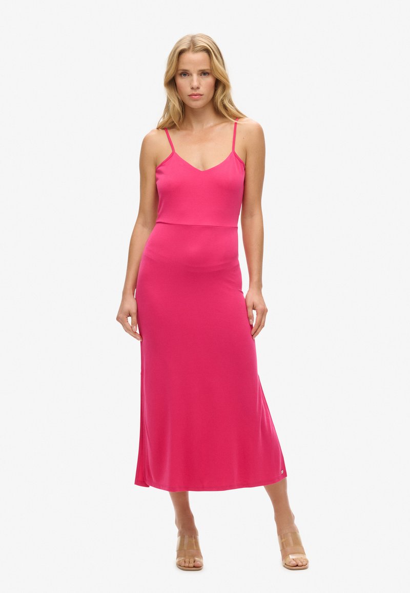 Superdry & Co Jerseyjurk donkerroze