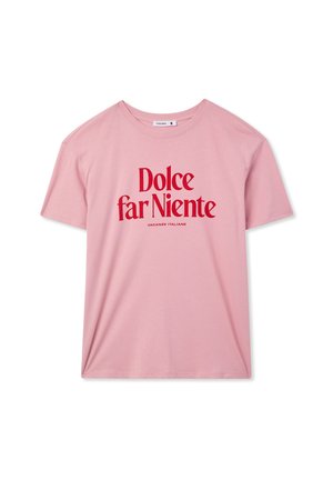 Terranova T-shirt con stampa - rosa