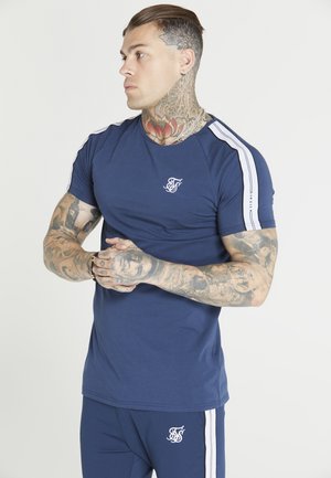 STATUS TAPE TEE - T-shirt basic - navy