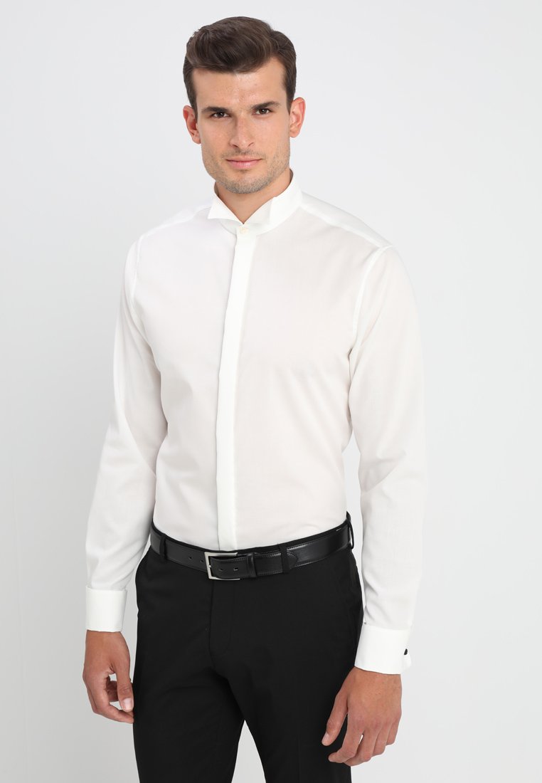 Seidensticker SHAPED FIT - Camicia elegante - weiss