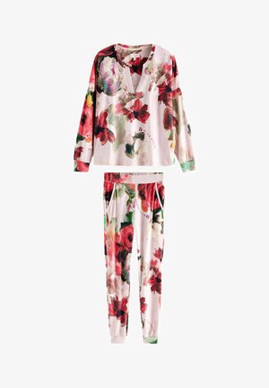 B by Ted Baker PRINT COSY HANDFEEL SET - Pyžamová súprava - pink floral