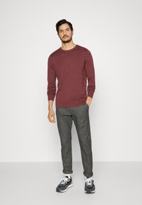 TOM TAILOR PULLOVER - Pullover - bordeaux
