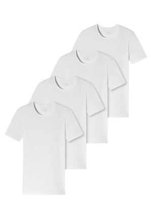 Schiesser 4ER-PACK - Undershirt - weiß
