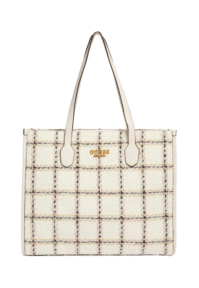 Guess SILVANA TWEED Shopping bags mehrfarbig weiß/hvid Zalando.dk