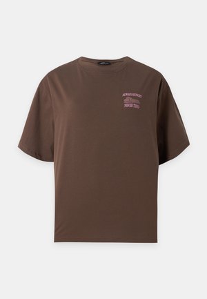 Even&Odd, T-shirt imprimé - dark brown