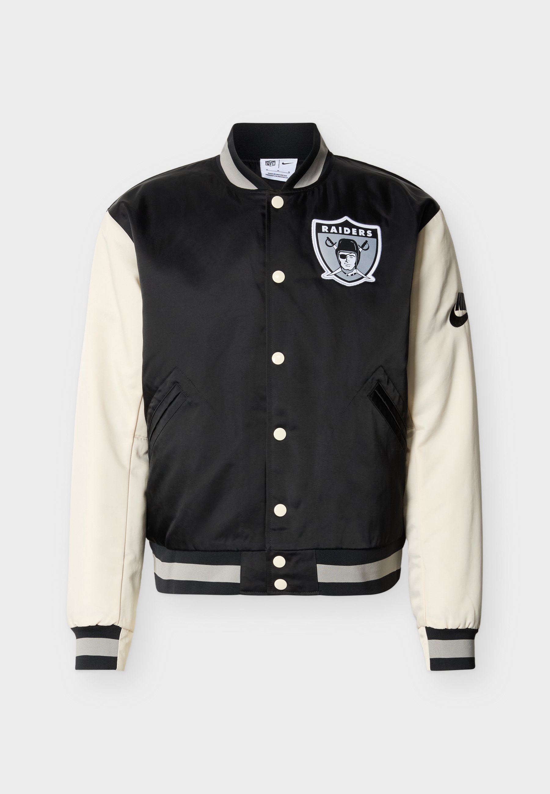 Nike Performance NFL LAS VEGAS RAIDERS JACKET - Roupa de discoteca