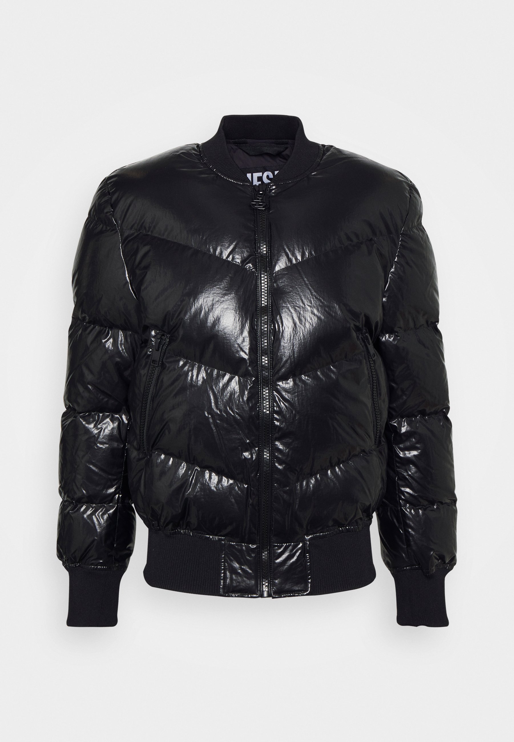 Diesel - Quilted Down Bomber Jacket - Winter Jackets - Man - Black