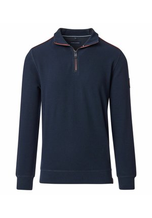 TROYER - Strickpullover - blau