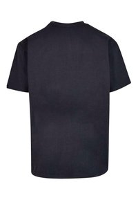 Zwarte T-shirt met korte mouwen en een ronde hals, gemaakt van zachte katoen, met een effen ontwerp zonder extra patronen of accenten.