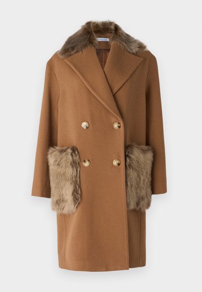 STUDIO ID DAYOUNG COAT - Klassischer Mantel - camel/toscana honey