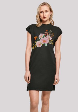 Jersey dress - schwarz