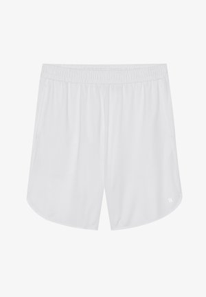 Pier One Sport LONGER FIT QUICK-DRYING SPORTS SHORTS - Športové šortky - white