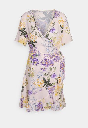 ONLY Tall ONLNOVA LUX MARLIE WRAP DRESS - Robe de jour - soft pink