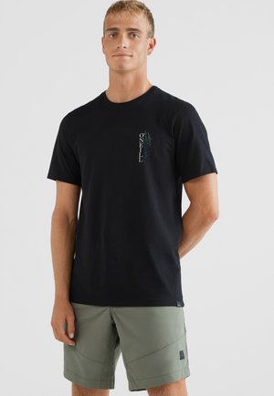 SEASPRAY - T-shirt imprimé - black out