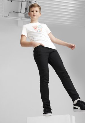 Puma GRAPHICS YEAR - T-shirt con stampa - white