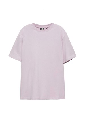 PULL&BEAR, JOIN LIFE BASIC T-SHIRT - Tricou basic - dark purple