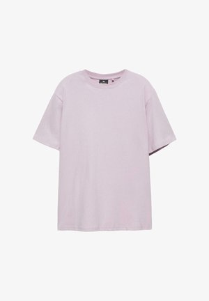 PULL&BEAR, JOIN LIFE BASIC T-SHIRT - Tricou basic - dark purple