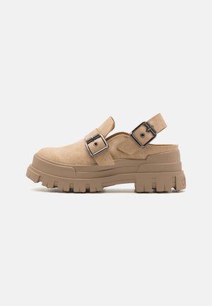 ASPHA - Pantolette hoch - beige