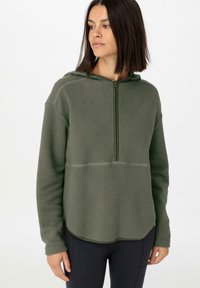 hessnatur RELAXED - Felpa in pile - oliv