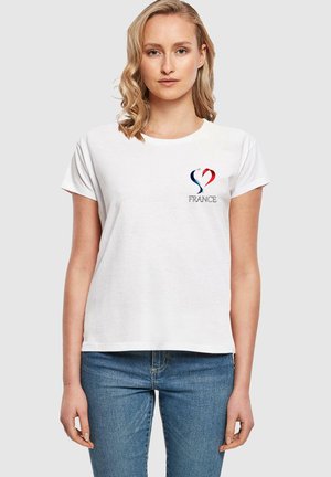 FOOTBALL - FRANCE - Print T-shirt - white