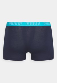 Puma BASIC 2 PACK - Calzoncillos - aqua/blue