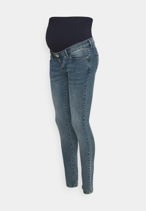 SKINNY - Jeansy Skinny Fit - acid blue
