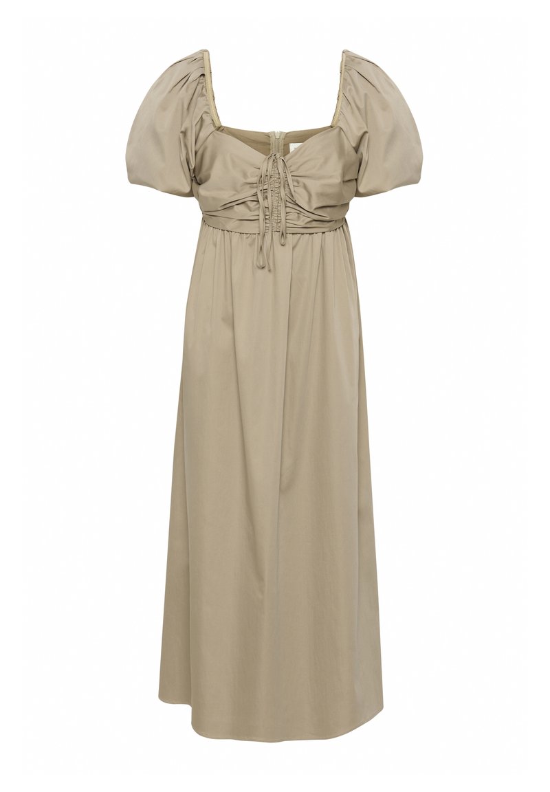 Karen by Simonsen Maxi-jurk zandkleur