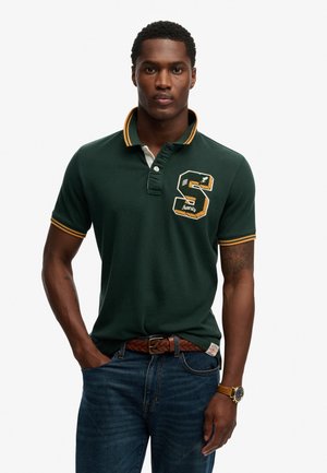 VINTAGE ATHLETIC PATCH - Poloshirt - enamel green