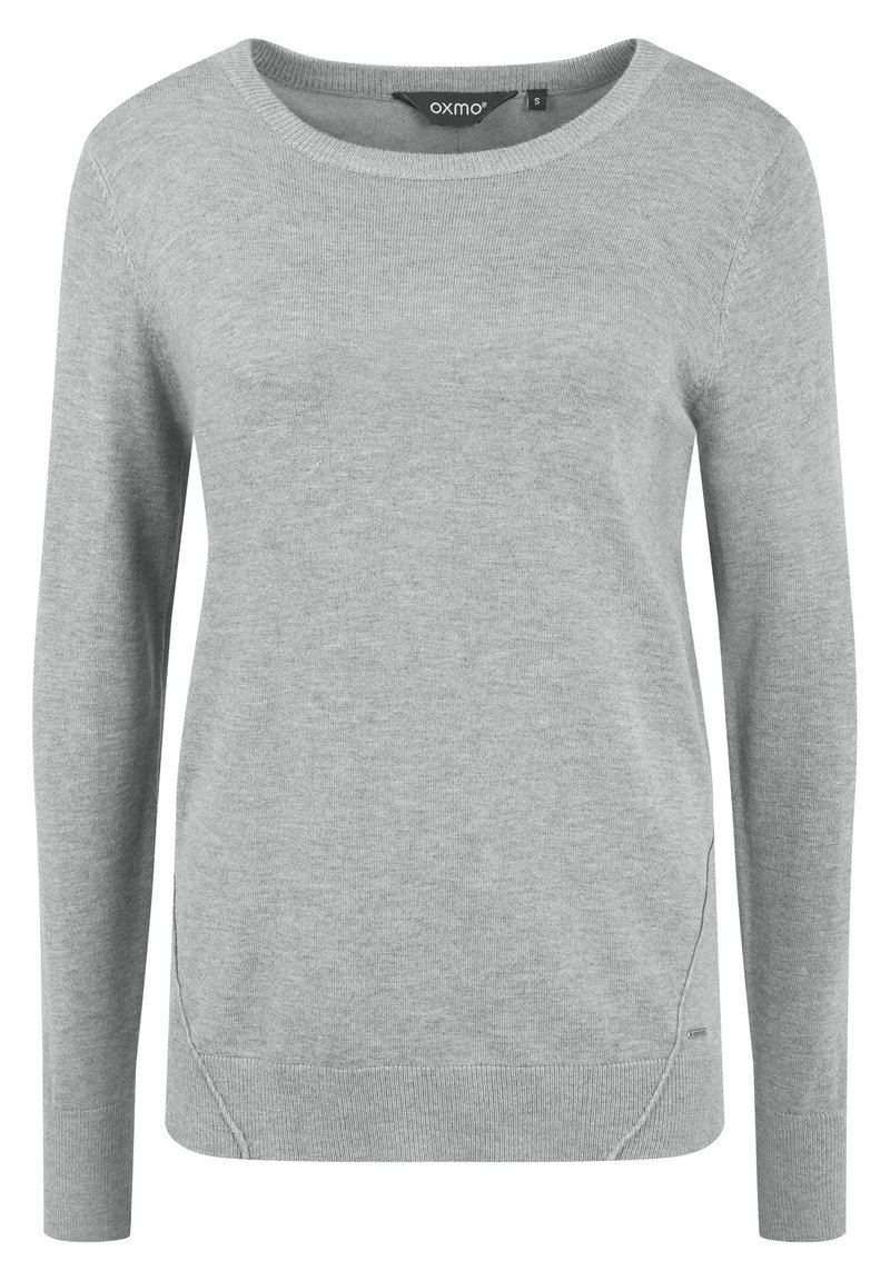 Damen Strickjacken | Oxmo OXWINOVA Strickpullover medium grey melange/grau - AK08342 Damen Strickjacken | Oxmo OXWINOVA Strickpullover medium grey melange/grau - AK08342