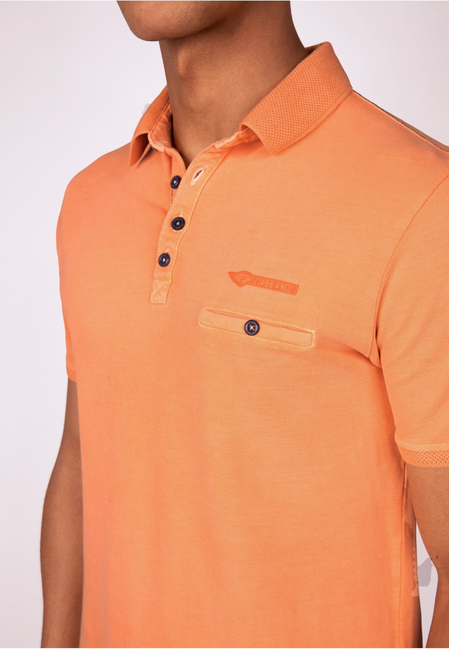 Gabbiano Polo shirt - bright mango 