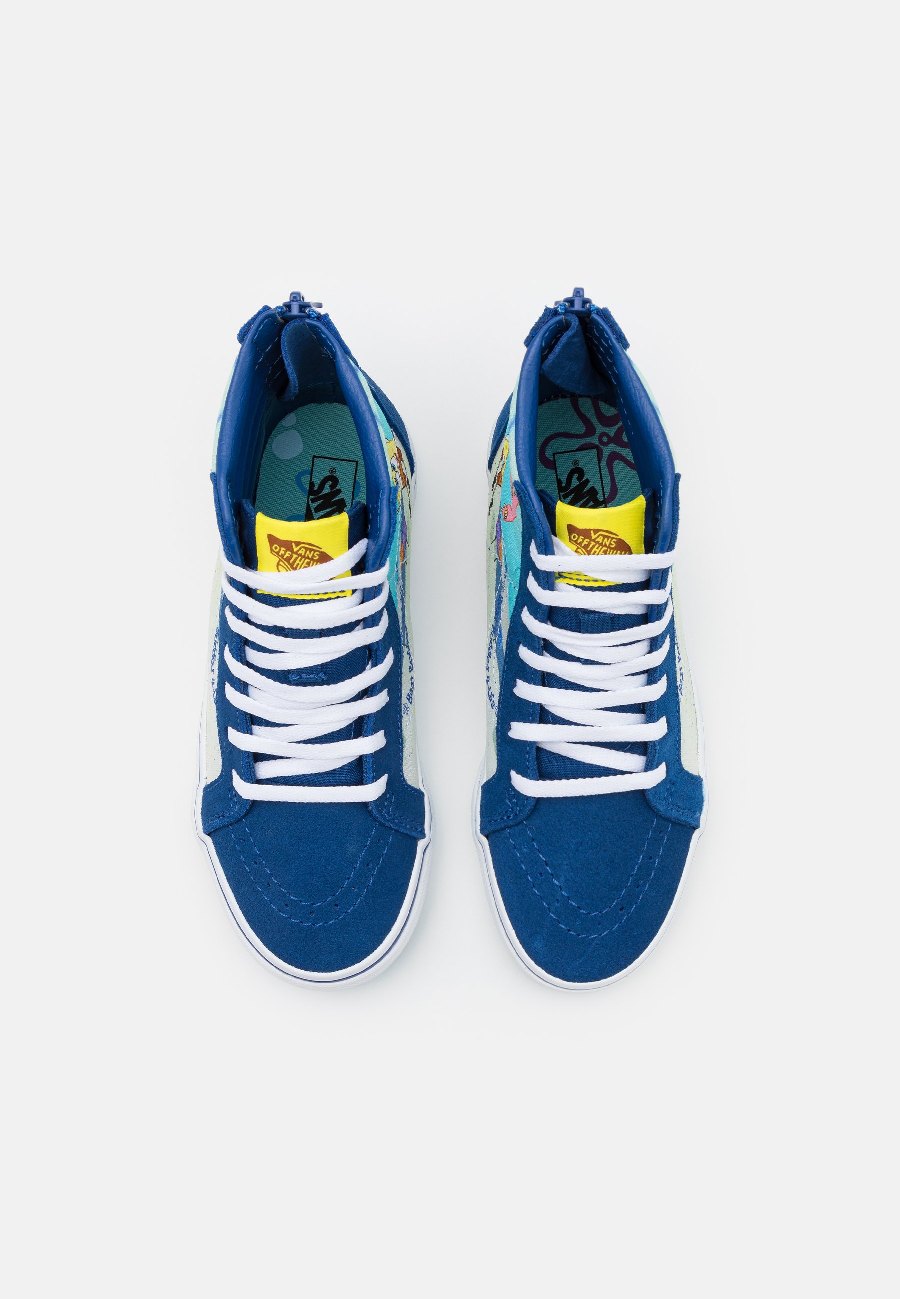 spongebob vans blue