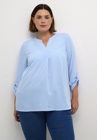 Kaffe Curve MIE - Blúzka - vista blue
