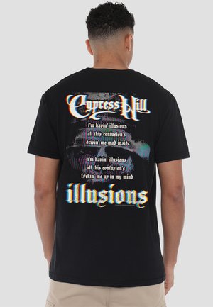 CYPRESS HILL - ILLUSIONS - Print T-shirt - black