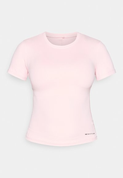 P.E Nation FOUNDATION TEE - Jednoduché tričko - chalk pink