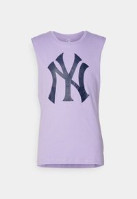 MLB NEW YORK YANKEES PRIMARY LOGO GRAPHIC TANK - Klubruházat - purple rose